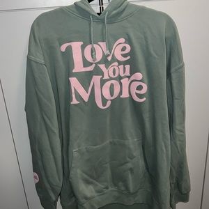 “Love you more” hoodie